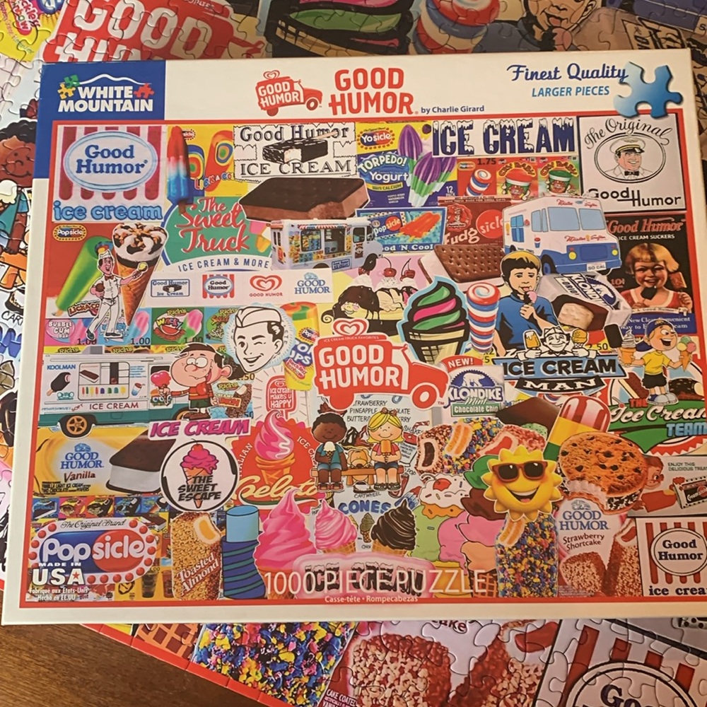 White Mountain Ice Cream Puzzle